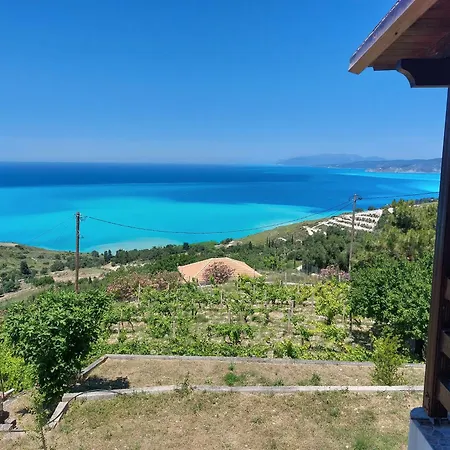 Azure Horizon - Panoramic Myrtos Sea View Tatil Evi Angon